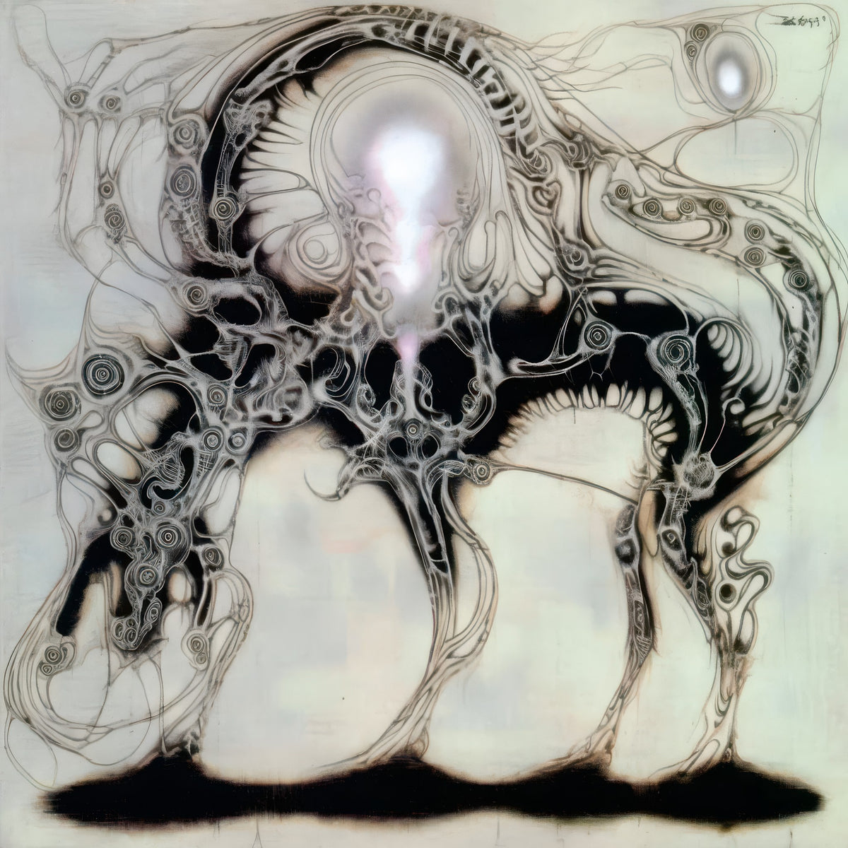 Ink Beast — art poster by iwhiteplant