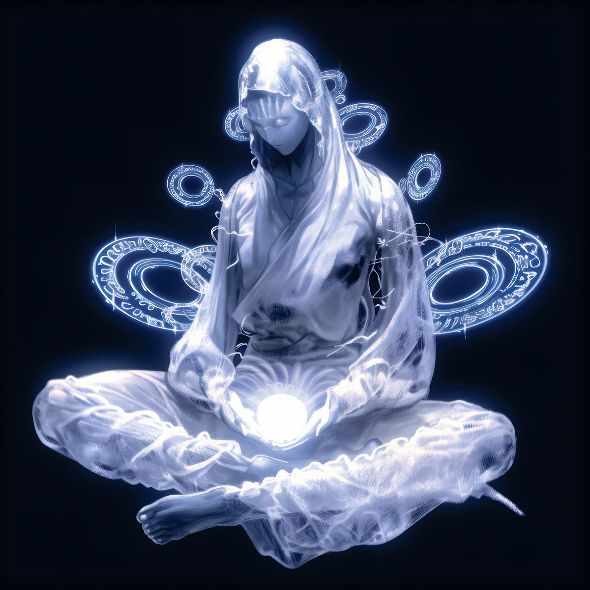 Monk — art poster by iwhiteplant