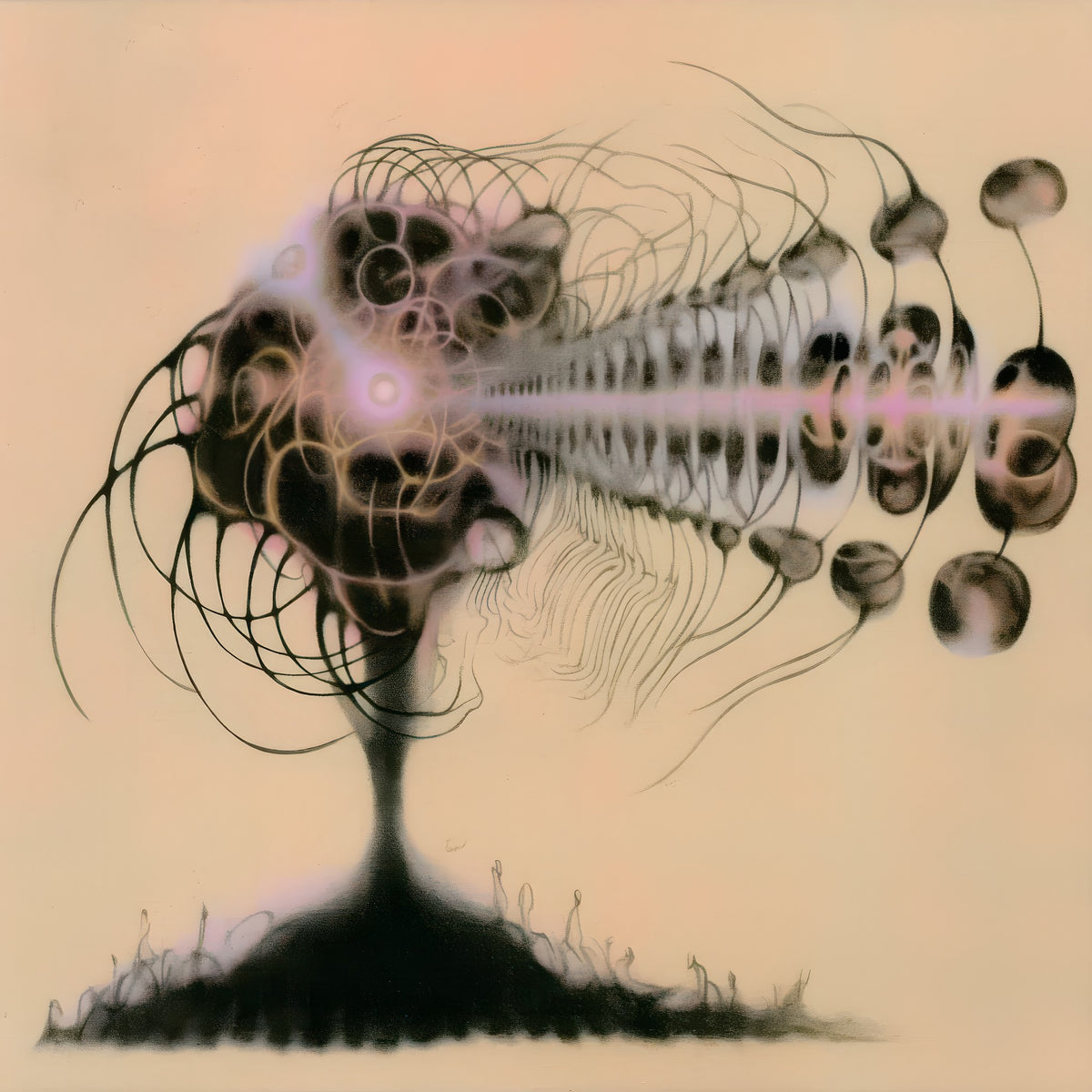 Spine Tree — art poster by iwhiteplant