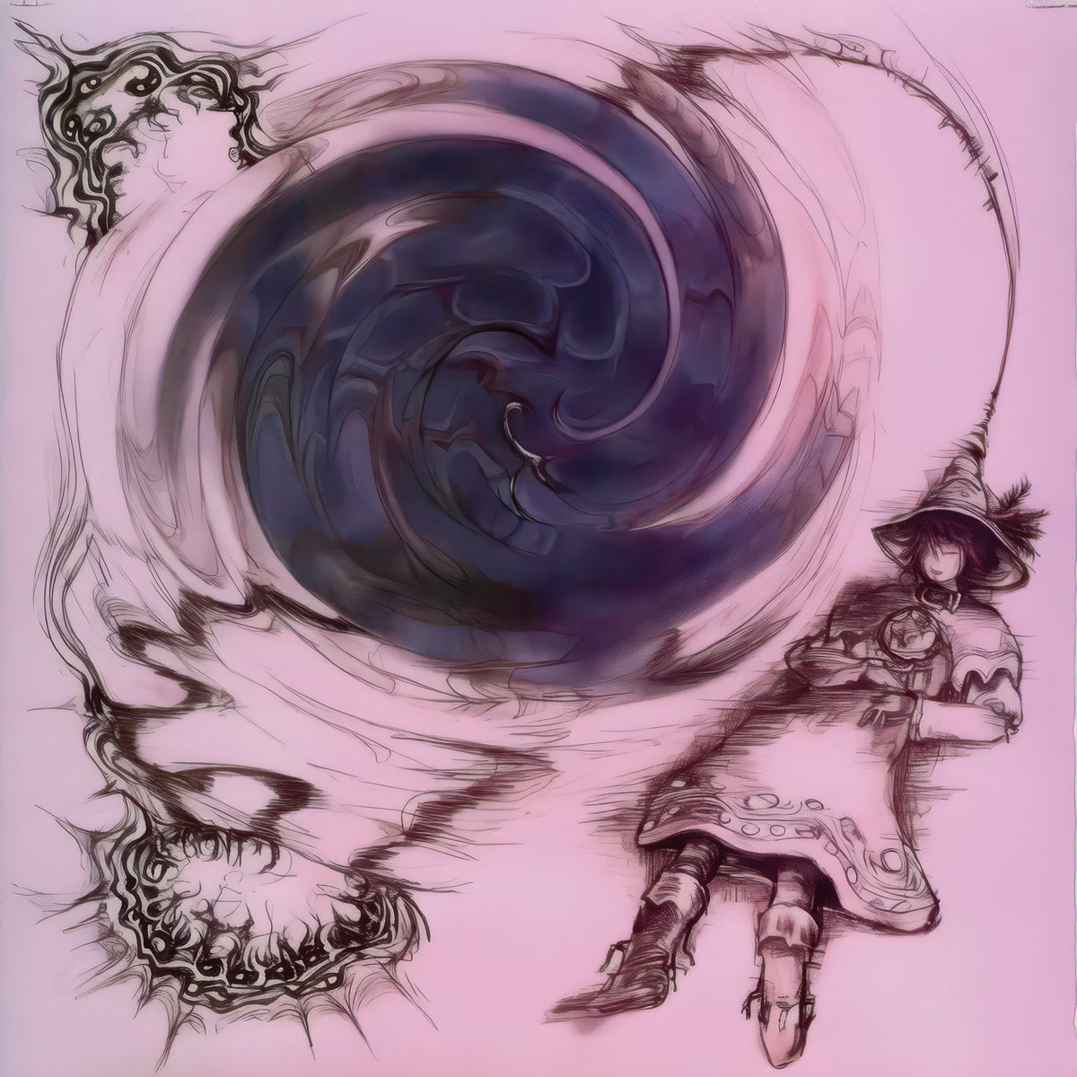 Vortex Witch — art poster by iwhiteplant